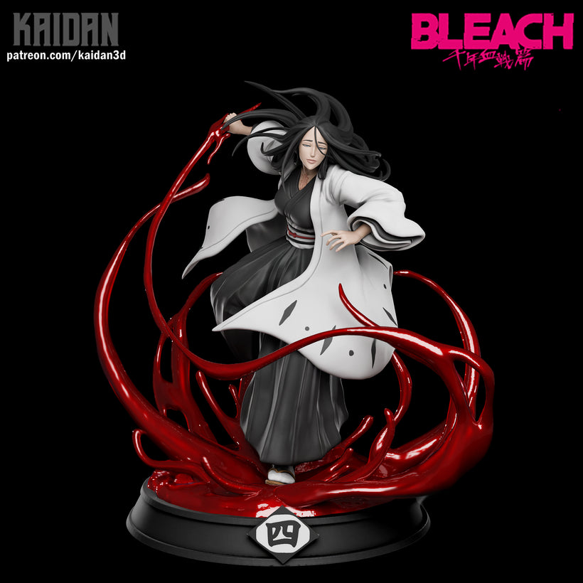 Powerful Bankai Swordswoman - First Kenpachi - Tough Resin 1/6 Scale and 1/8th scale 3D Resin Model by Kaidan- RangrezModels