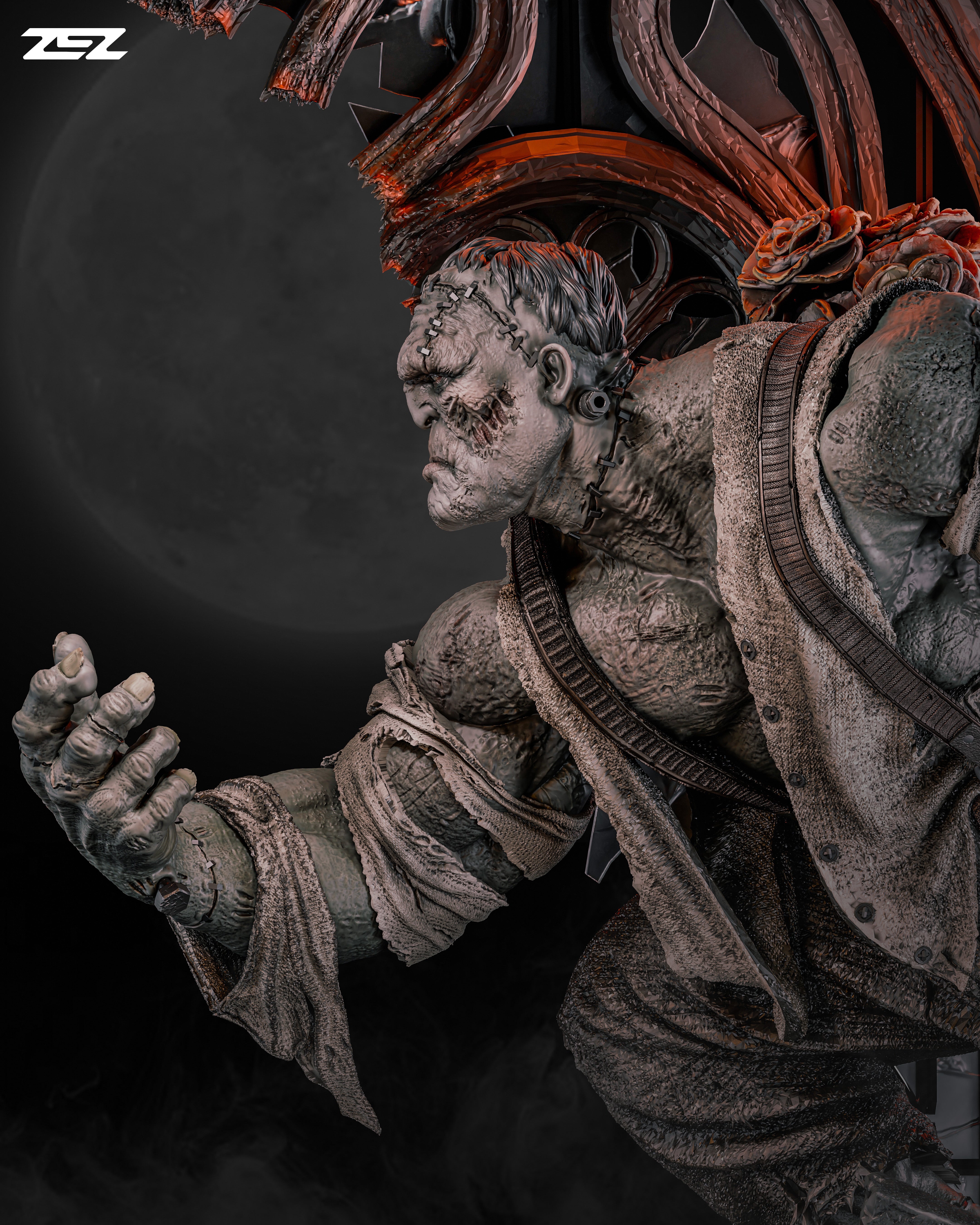 Frankenstein's Monster - 1/6 Scale High-Quality Tough Resin Figure by Zez Studios - Rangrez Creations