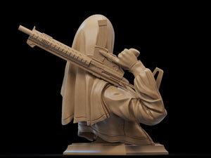 A Nun with Guns - CA3D Studios | 1/6 Scale ABS - Like Tough Resin Model kit| Highly Detailed Collectible Figure - Rangrez Creations