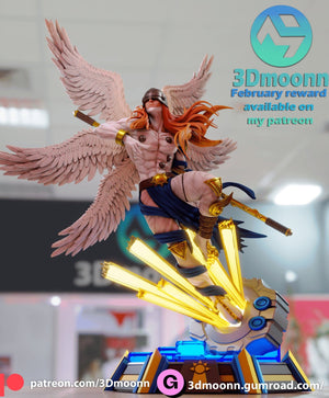 Angemon - Celestial Guardian Figure - 1/6 Scale Unpainted 3D Printed Model by 3Dmoonn - Rangrez Creations - Rangrez Creations