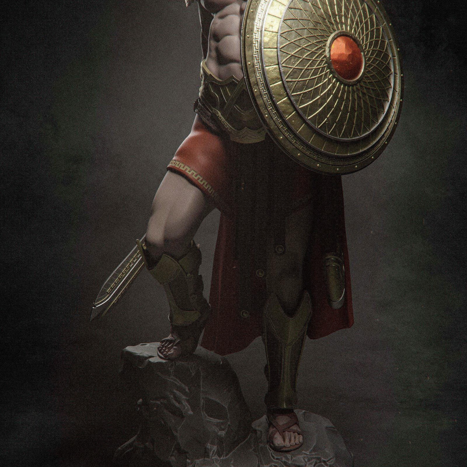 Ares - Greek God of War | CA3D Studios | 1/6 Scale ABS - Like Tough Resin Model kit| Highly Detailed Collectible Figure - Rangrez Creations