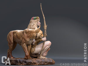 Artemis, Goddess of the Hunt - Greek Mythos - CA3D Studios | 1/6 Scale ABS - Like Tough Resin Model kit| Highly Detailed Collectible Model Kit - Rangrez Creations