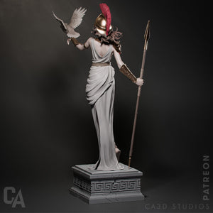 Athena - Greek Goddess Figure - CA3D Studios | 1/6 Scale ABS - Like Tough Resin SFW and NSFW Model kit| Highly Detailed Collectible Model Kit - Rangrez Creations