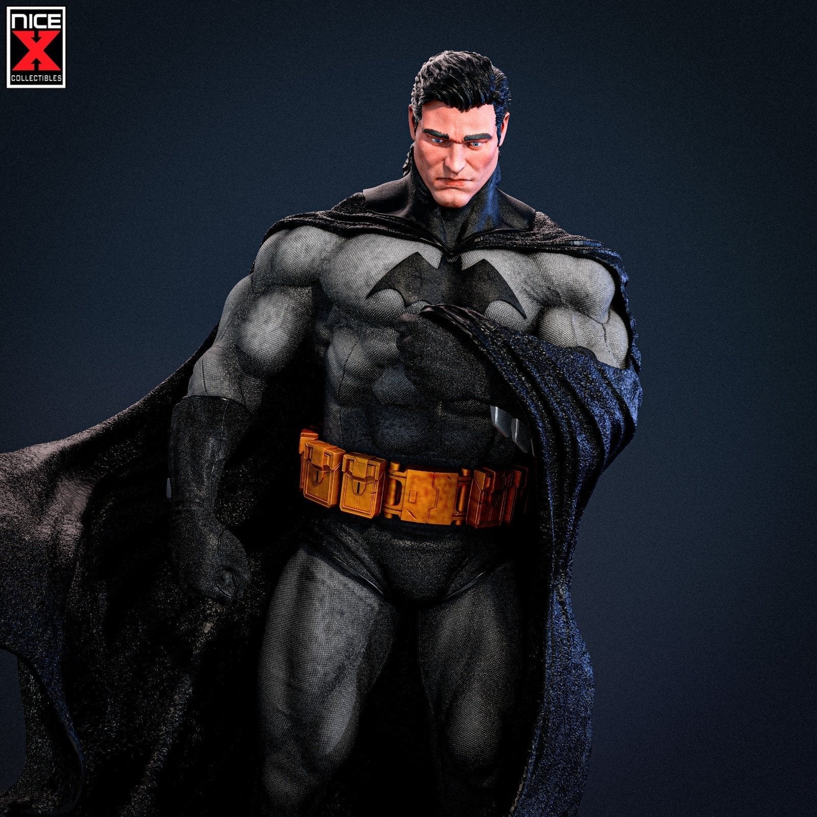 Bat hero paying respect diorama Model Kit | Tough Resin 1/6 Scale 3D High Quality - Resin Model Kit by Nice X Collectibles - RangrezModels - Rangrez Creations