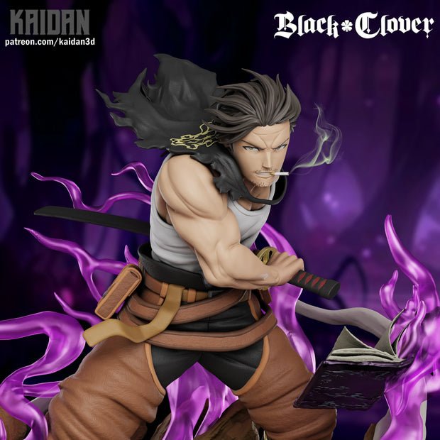 Dark Magic Swordsman with Shadow Energy - Tough Resin 1/6 Scale and 1/8th scale 3D Resin Model by Kaidan - RangrezModels - Rangrez Creations