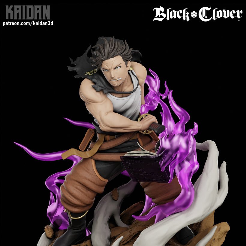 Dark Magic Swordsman with Shadow Energy - Tough Resin 1/6 Scale and 1/8th scale 3D Resin Model by Kaidan - RangrezModels - Rangrez Creations