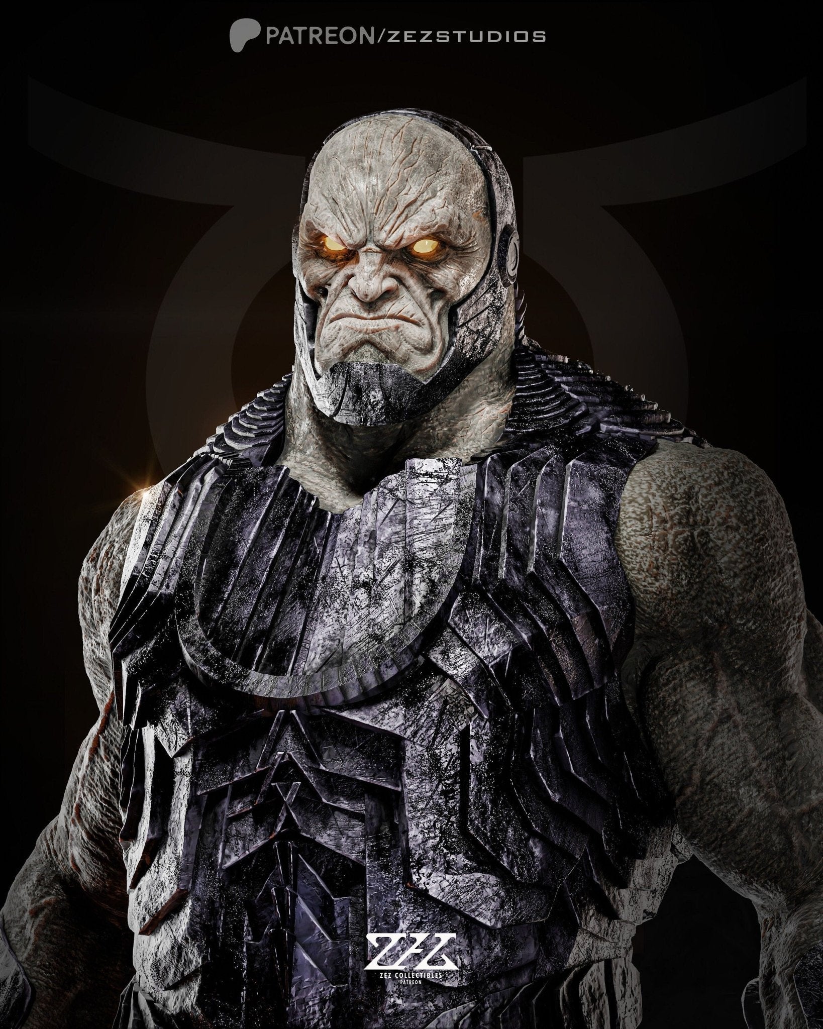 Darkseed: Supreme Ruler of Apokolips - by Zez Studios - 1/6 Scale high Quality tough resin Model Kit - Rangrez Creations