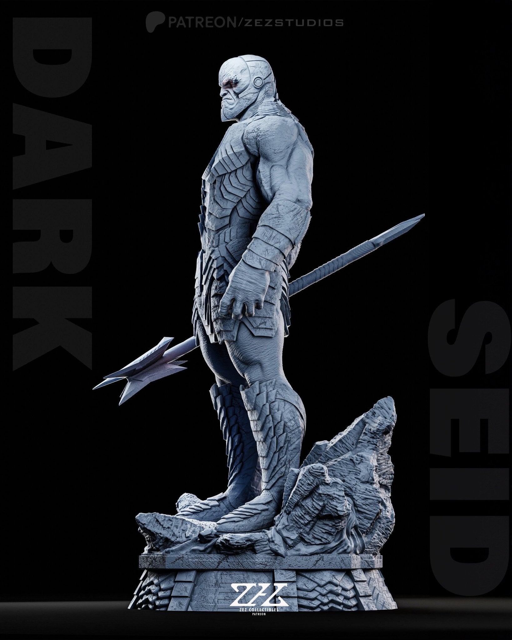 Darkseed: Supreme Ruler of Apokolips - by Zez Studios - 1/6 Scale high Quality tough resin Model Kit - Rangrez Creations