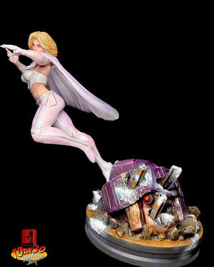 Emma Frost - mutant's Diamond by 3Dmoonn - Striking 1/6 Scale UNPAINTED 3D Printed Figurine with Custom Base - Rangrez Creations - Rangrez Creations