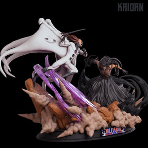 Epic Anime Diorama Hero Vs Villain Battle diorama 3D Printed Model - Tough Resin 1/6 Scale and 1/8th scale 3D Resin Model by Kaidan - Rangrez Creations