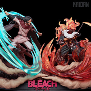 Epic Anime Diorama Hero Vs Villain Battle diorama 3D Printed Model - Tough Resin 1/6 Scale and 1/8th scale 3D Resin Model by Kaidan - Rangrez Creations