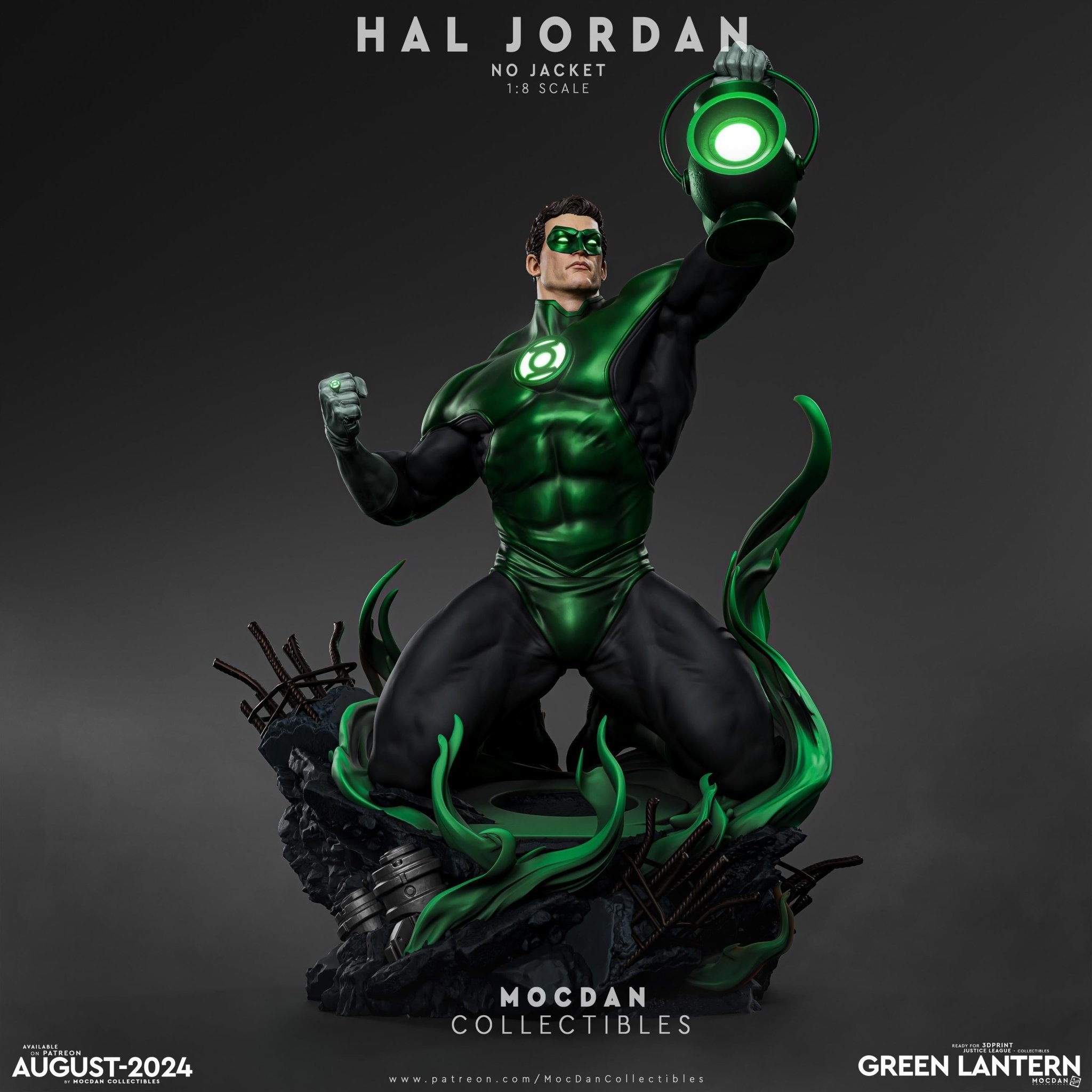 Galactic Protectors - Hal and parallax - Tough Resin 1/6 Scale and 1/8th scale 3D Resin Model by MocDan Collectibles - RangrezModels - Rangrez Creations