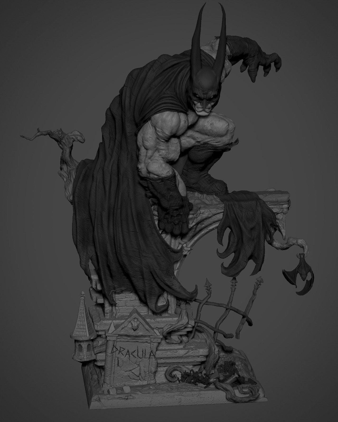 Gothic Bat Vigilante: The Cursed Night Stalker | CA3D Studios | 1/6 Scale ABS - Like Tough Resin Model kit| Highly Detailed Model Kit - Rangrez Creations