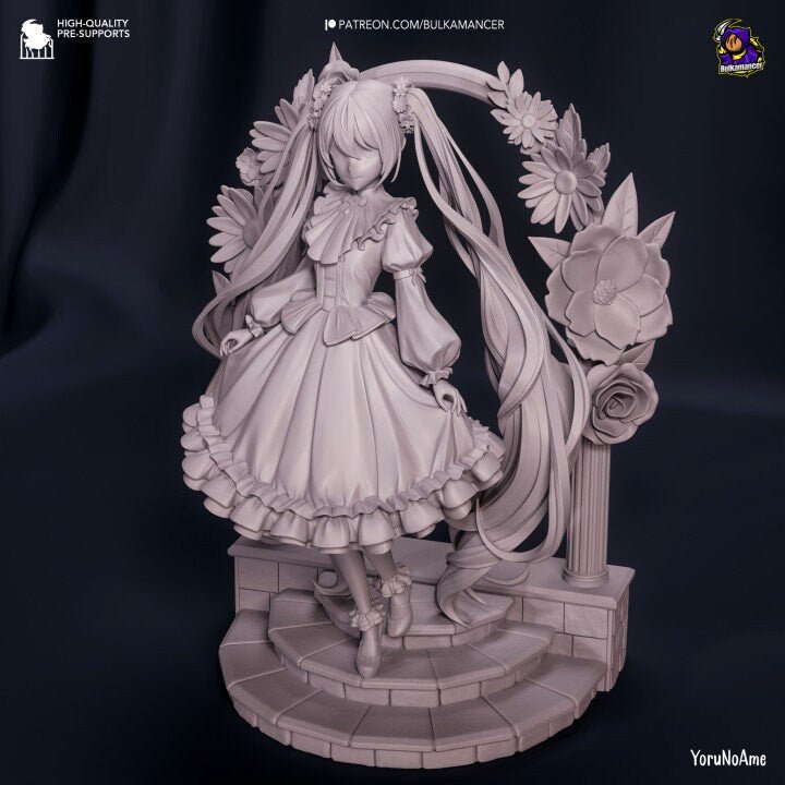 Hitsune Miku: The Maiden of the Tree - 1/8 Scale - High - Quality Tough Resin - Model Kit Fanart - Bulkamancer - Rangrez Creations