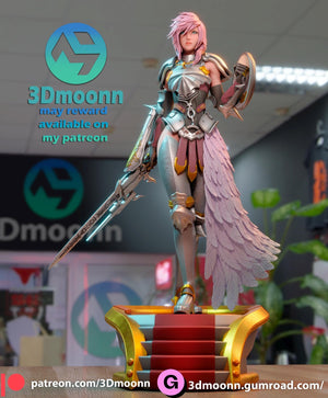 Iconic Fantasy Female Video Game character - Valkyrie of Radiant Dawn - Tough Resin 1/6 Scale 3D Resin Model by 3dmoonn - RangrezModels - Rangrez Creations