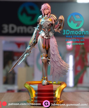 Iconic Fantasy Female Video Game character - Valkyrie of Radiant Dawn - Tough Resin 1/6 Scale 3D Resin Model by 3dmoonn - RangrezModels - Rangrez Creations