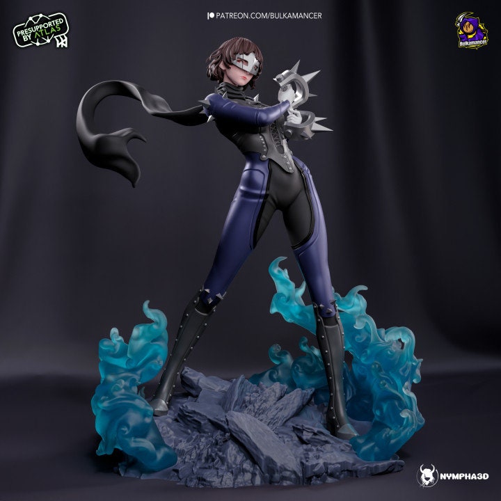 The Champion Fighter - High-Quality Tough Resin -Fanart Model Kit -Inspired by Video Game Heroines- By Bulkamancer