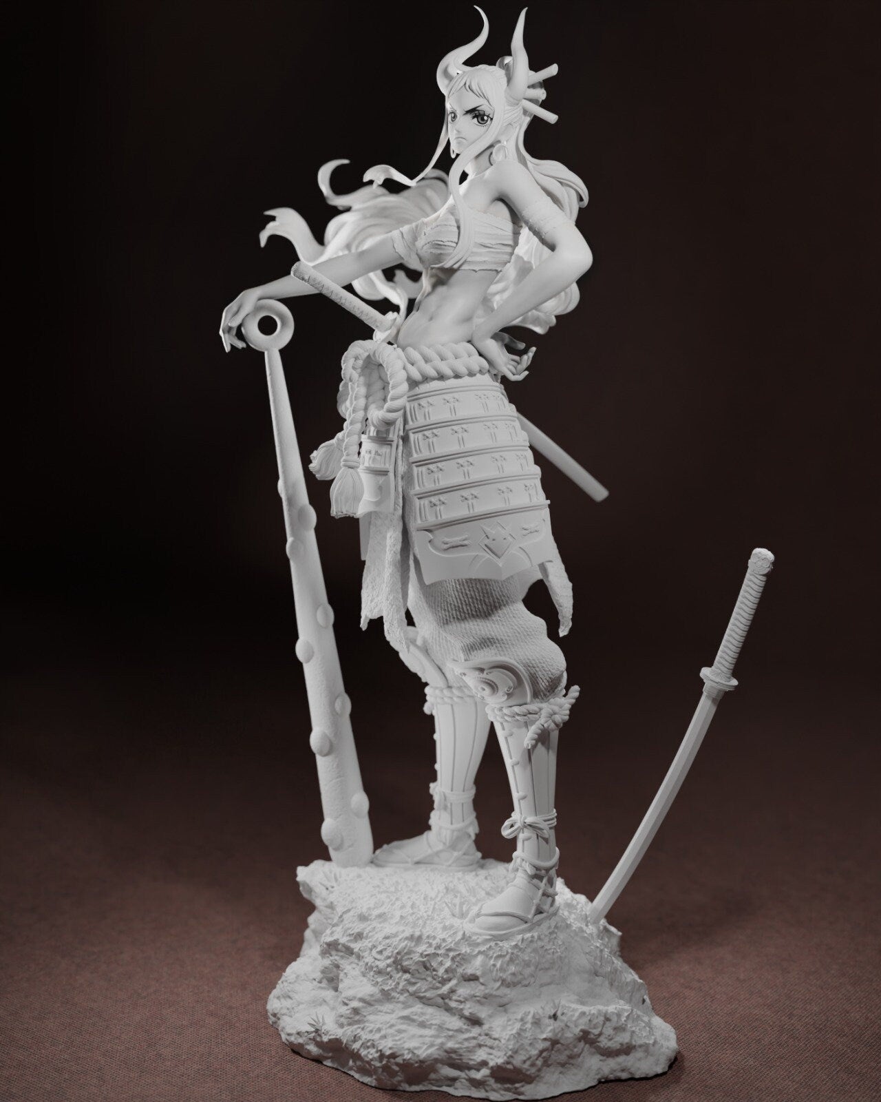 Yama, the Enigmatic Warrior  1/6th & 1/12th Scale 3D Resin Model Kit  A CA3D Studios Creation