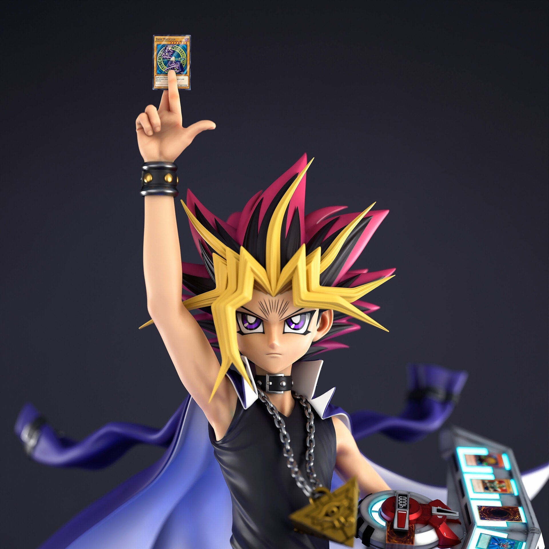 Yugi 1/9th Scale Model Kit by CA3D Studios - Dynamic Duelist Resin Figure