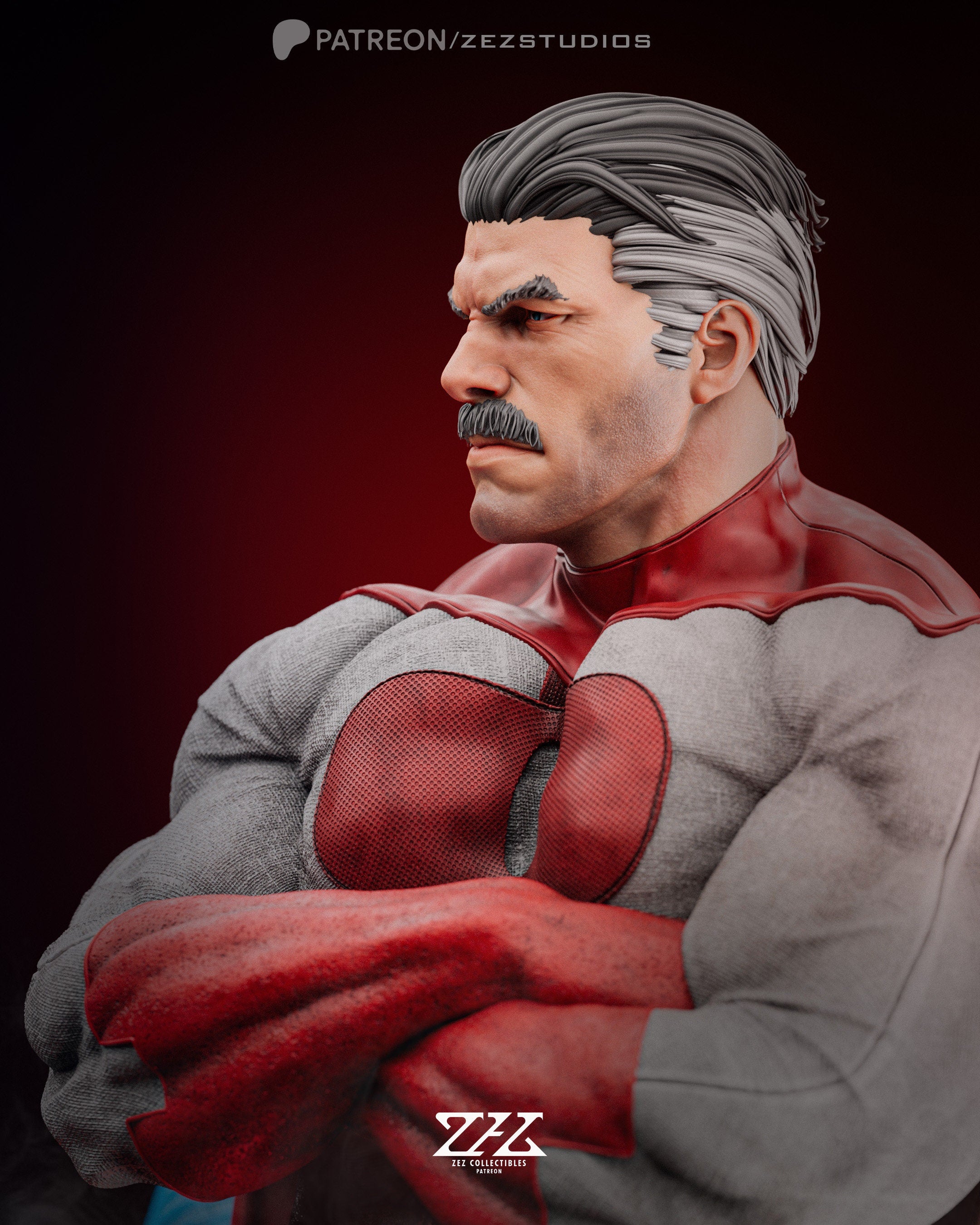 Omni-Man 1/6 Scale Figurine - A Superhero Legacy by Zez Studios