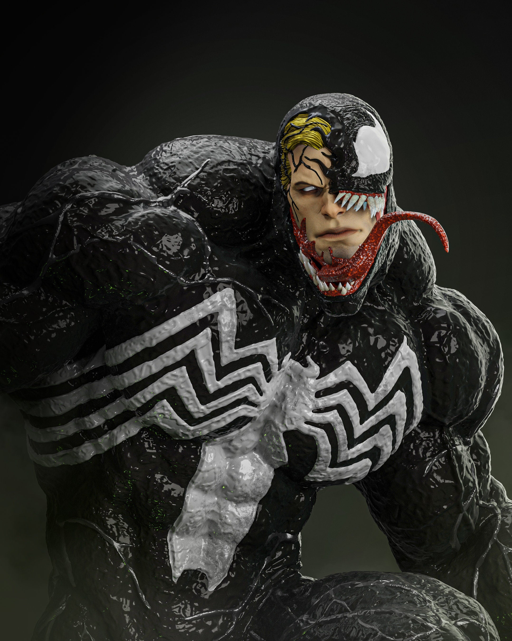 Symbiote Model Kit - 1/6 Scale High-Quality Tough Resin Figure by Zez Studios - Rangrez Creations