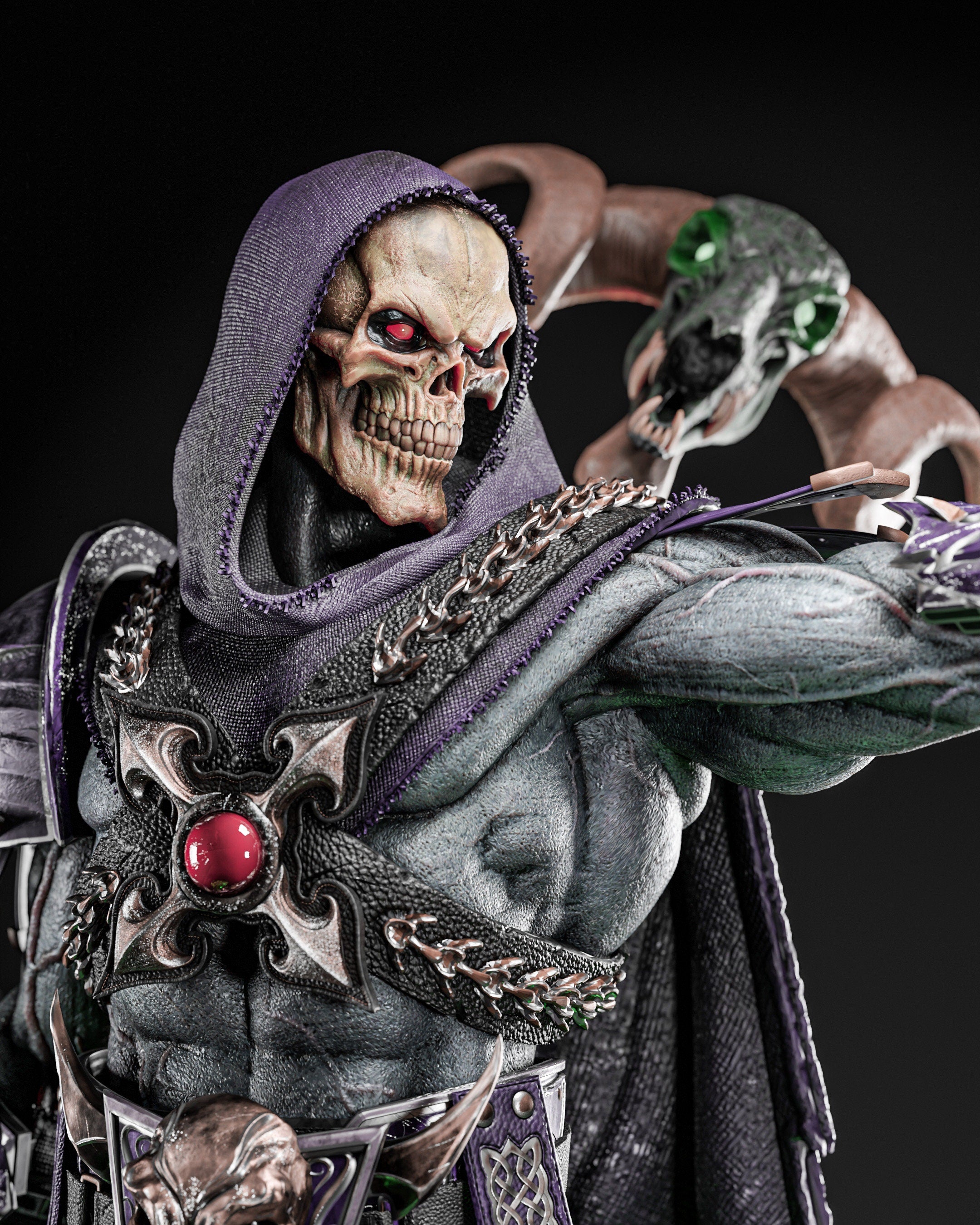 Skeletor Model Kit - 1/6 Scale High-Quality Tough Resin Figure by Zez Studios - Rangrez Creations