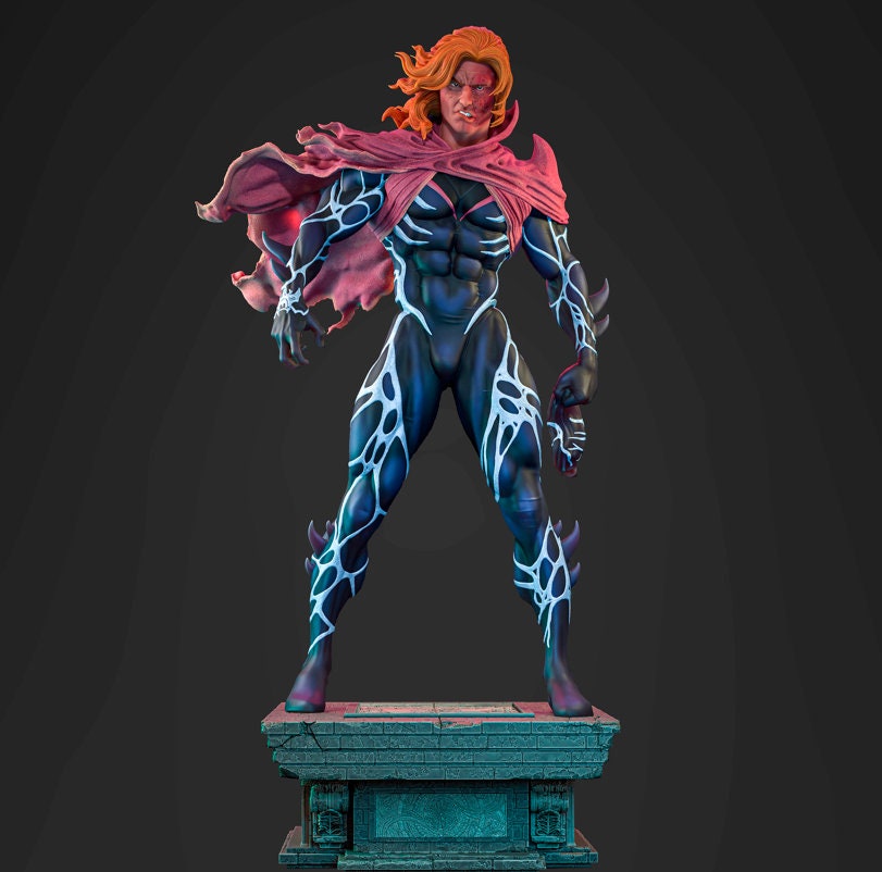 Scarlet Vigilante 3D Model Kit, Inspired by Kaine Parker, 1/6th Scale Tough resin - Sculpted by Nice X