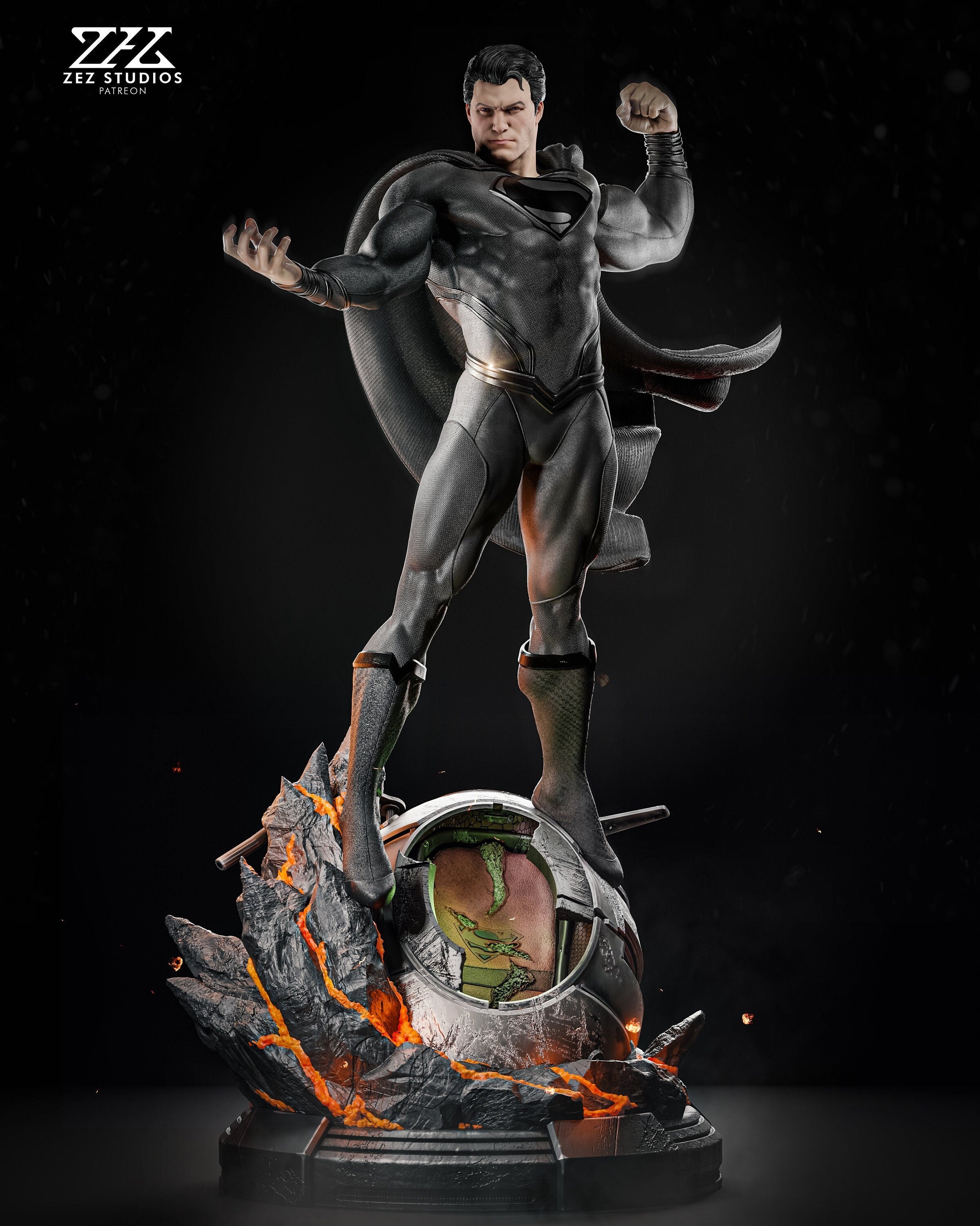 Super Hero Model Kit - 1/6 Scale High-Quality Tough Resin Figure by Zez Studios - Rangrez Creations