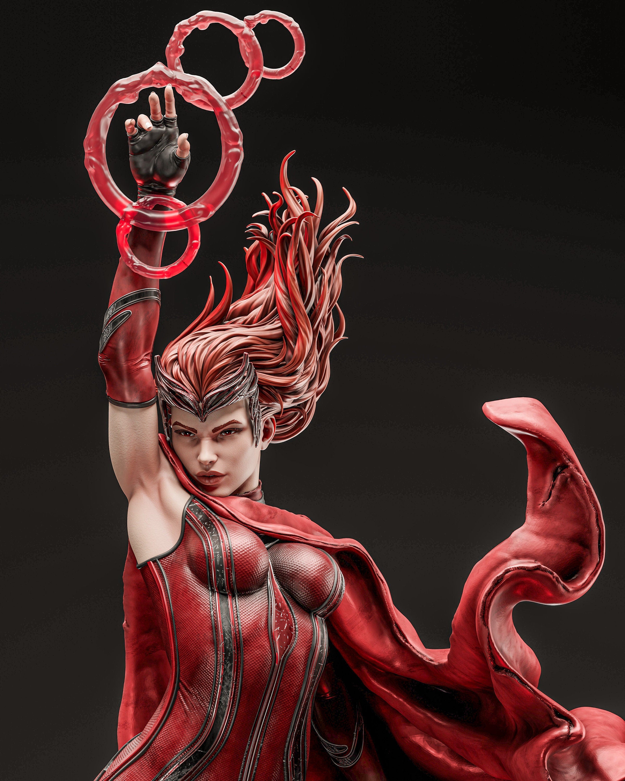 Scarlet Witch Model Kit - 1/6 Scale High-Quality Tough Resin Figure by Zez Studios - Rangrez Creations