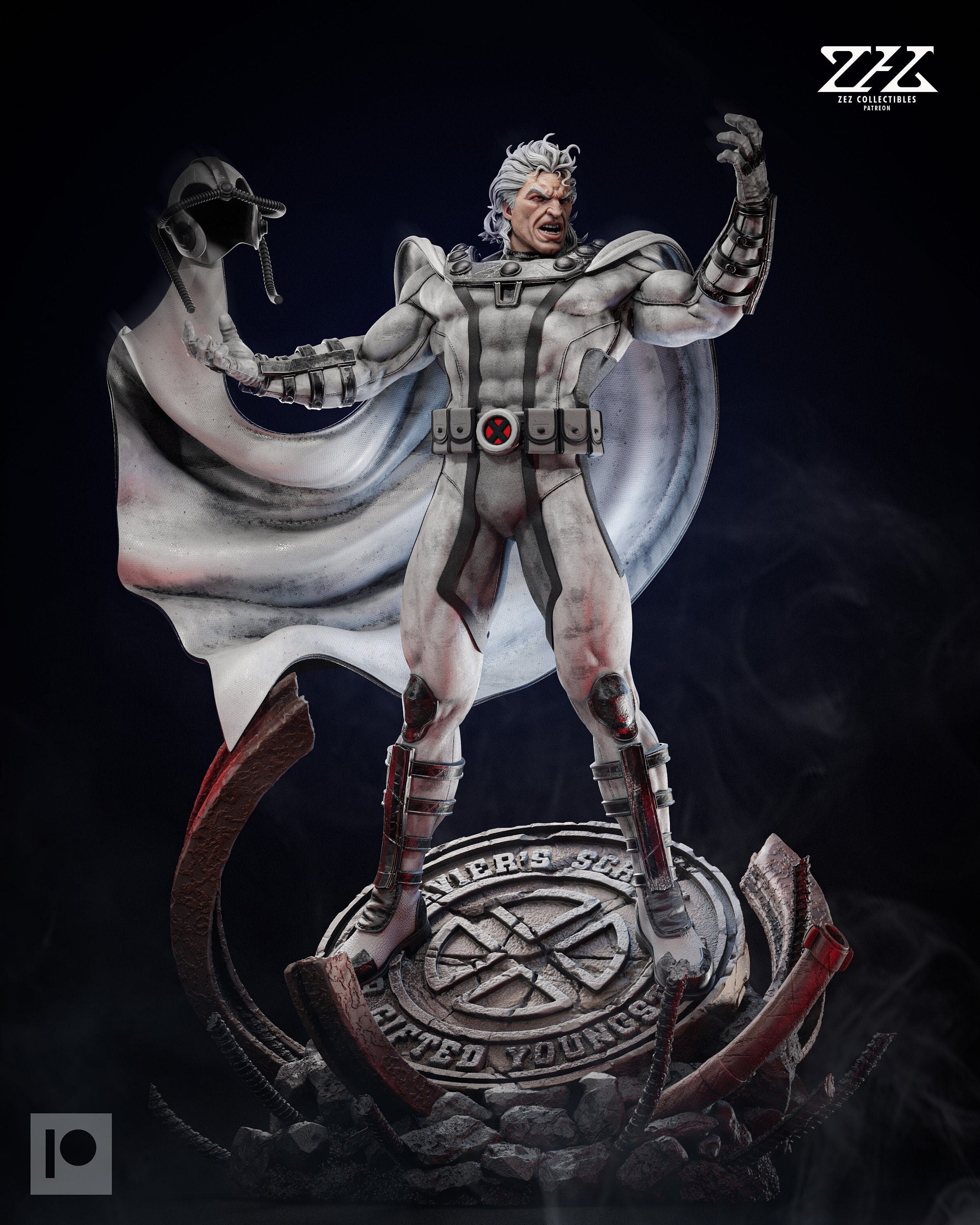 Magneto the Master of Magnetism - 1/6 Scale High-Quality Tough Resin Figure by Zez Studios - Rangrez Creations