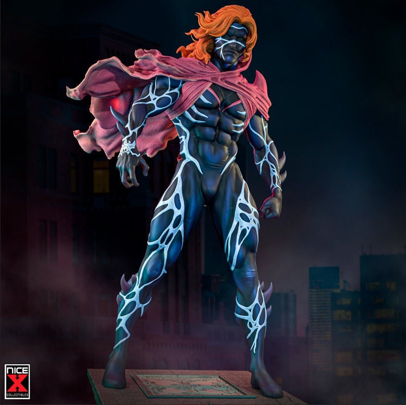 Scarlet Vigilante 3D Model Kit, Inspired by Kaine Parker, 1/6th Scale Tough resin - Sculpted by Nice X