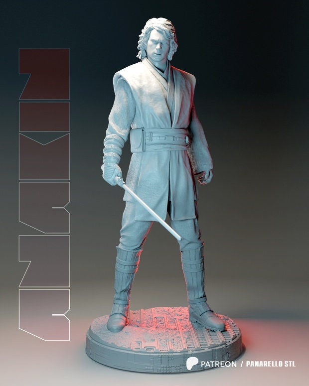 Space Warrior Tough Resin 1/6 and 1/8 Scale 3D Resin Figurine by Panarello - Unpainted Figure - RangrezModels