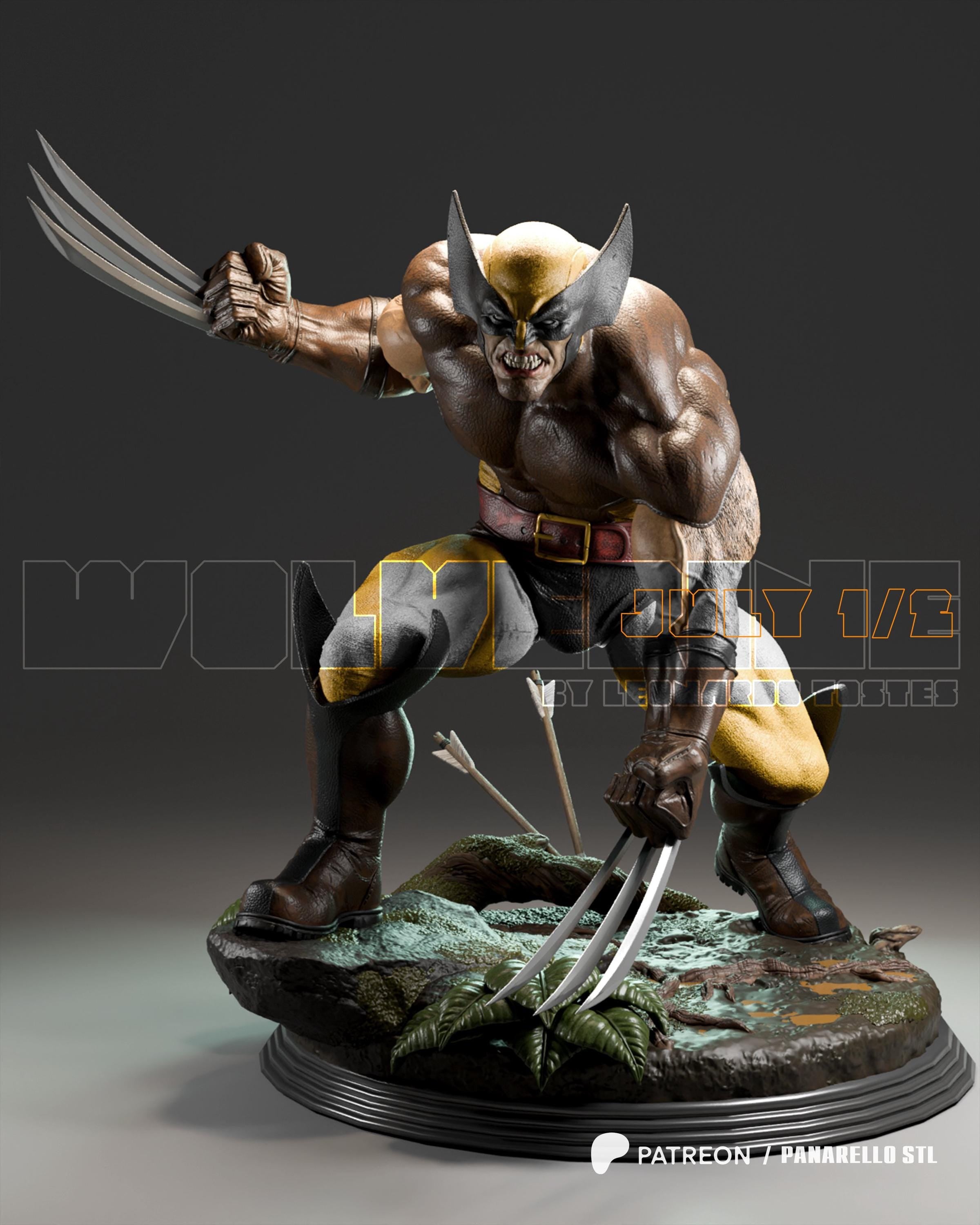 Primal Warrior - The Unyielding Hunter Mutant | Tough Resin 1/6 and 1/8 Scale 3D Resin Model by Panarello - RangrezModels