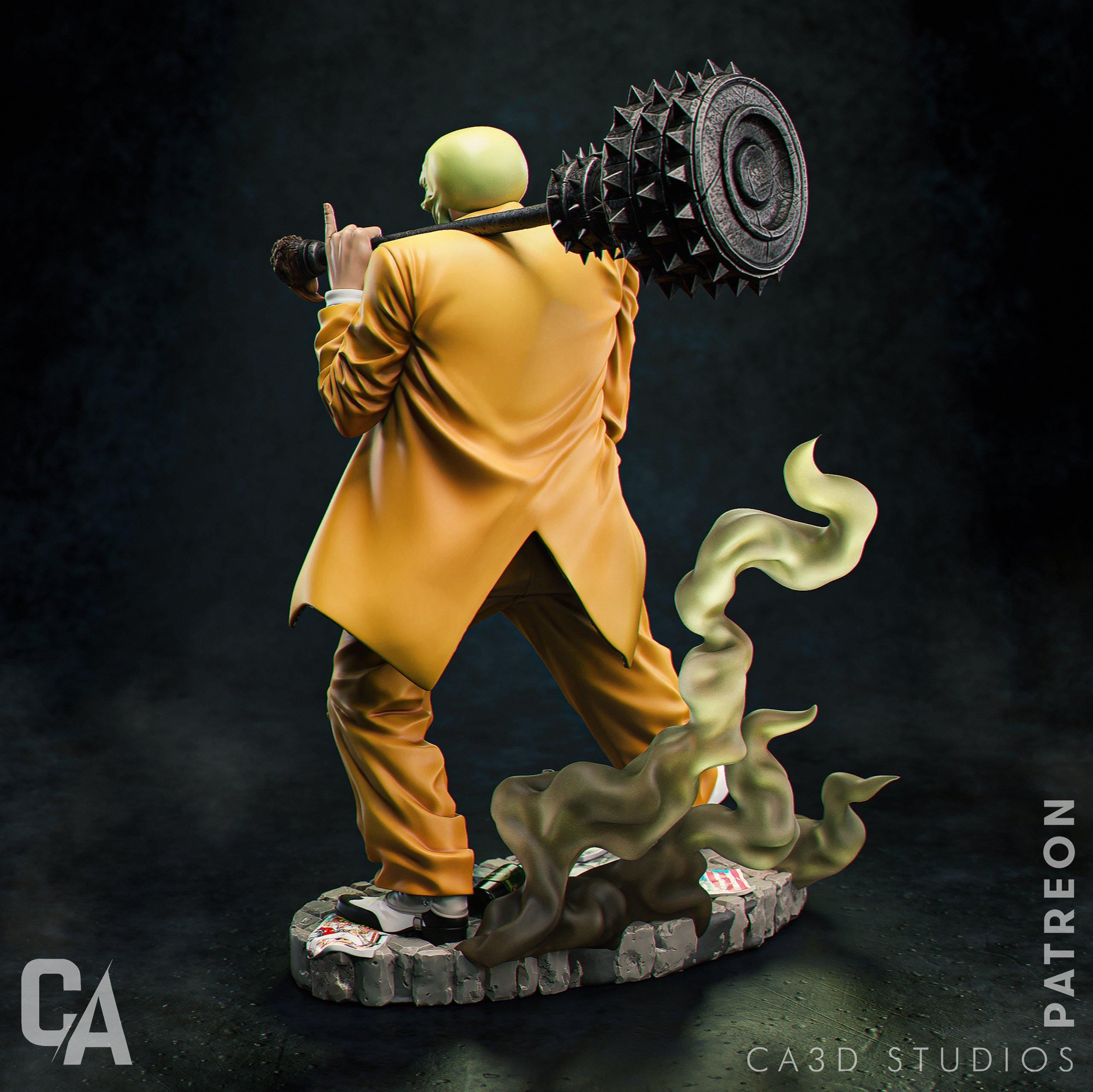 The Mask - Green Animated Trickster - CA3D Studios  - CA3D Studios | 1/6 Scale ABS-Like Tough Resin Model | Highly Detailed Model kit