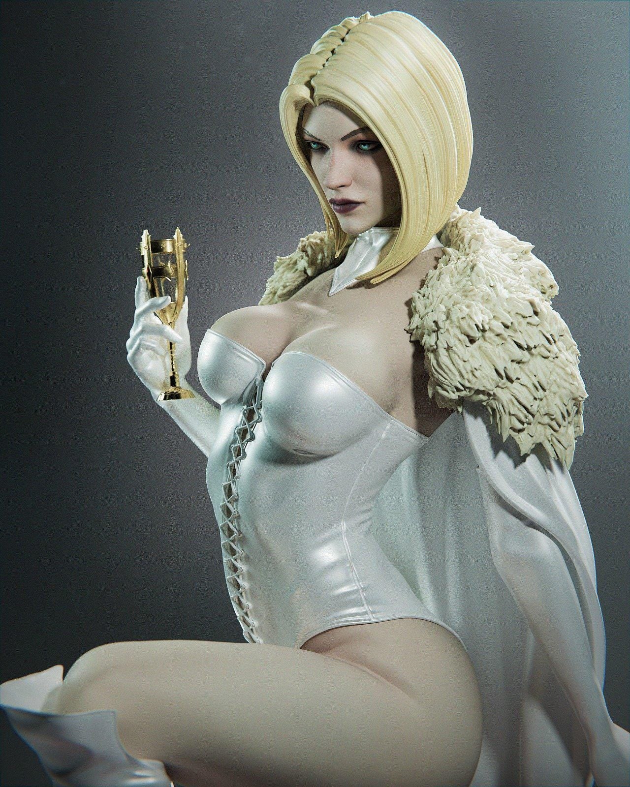 Regal Ice Queen Frost Sovereign-  1/6 Scale ABS-Like Tough Resin Model | Highly Detailed SFW and NSFW Collectible resin kit