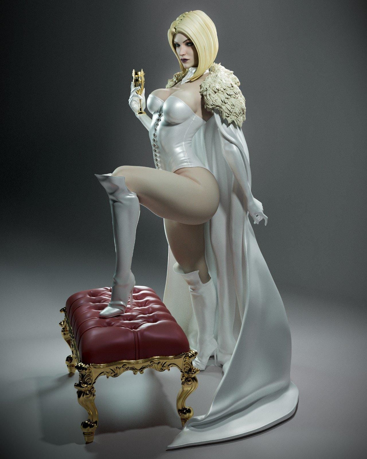 Regal Ice Queen Frost Sovereign-  1/6 Scale ABS-Like Tough Resin Model | Highly Detailed SFW and NSFW Collectible resin kit