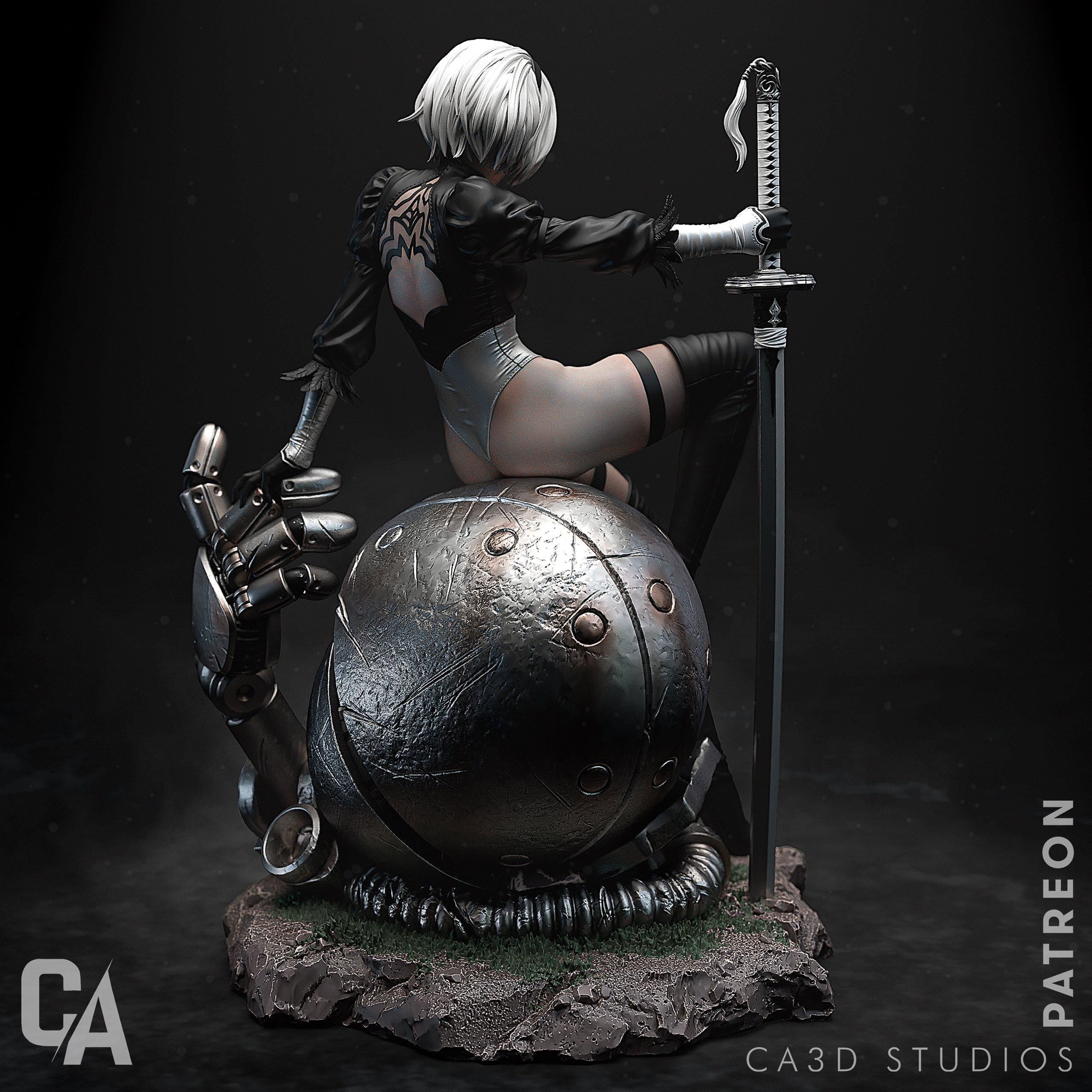 Fierce Android Warrior -  1/6 Scale ABS-Like Tough Resin Model | Highly Detailed SFW and NSFW Collectible resin kit