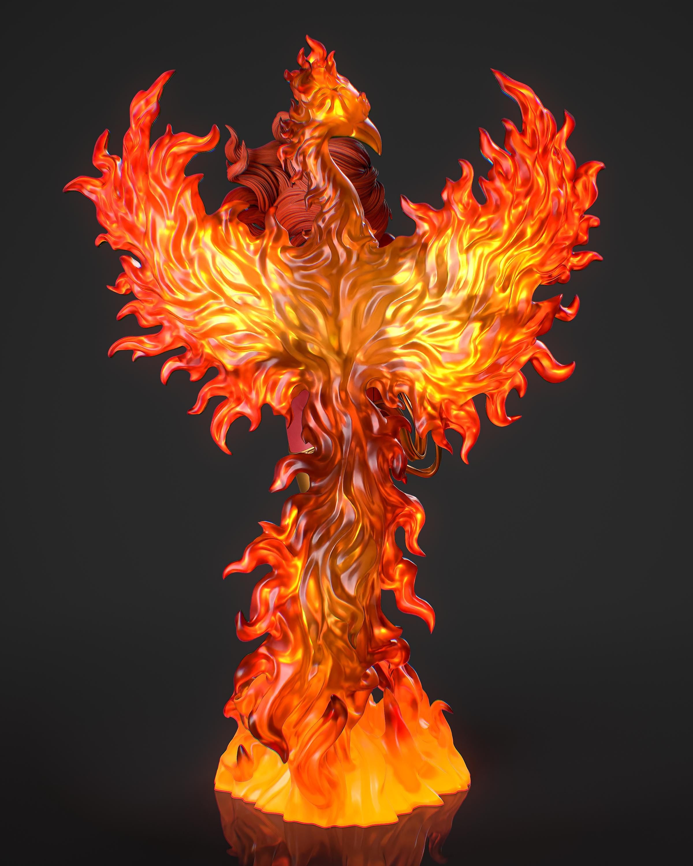 Phoenix - The Mutant Psychic  - CA3D Studios | 1/6 Scale ABS-Like Tough Resin SFW and NSFW Model kit| Highly Detailed Collectible Model Kit