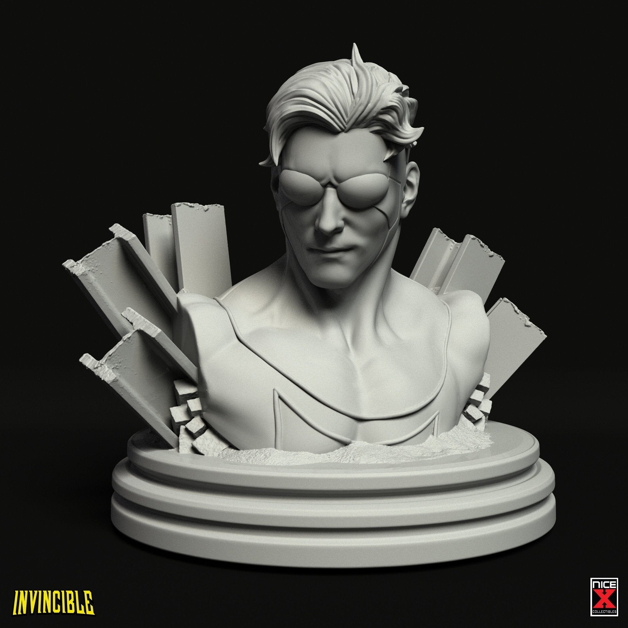 Invincible - The Skybound Hero: 1/6 Scale Unpainted Resin Model by Nice X Collectibles - Precisely Crafted by Rangrez Creations - Rangrez Creations