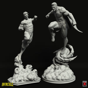 Invincible - The Skybound Hero: 1/6 Scale Unpainted Resin Model by Nice X Collectibles - Precisely Crafted by Rangrez Creations - Rangrez Creations