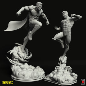 Invincible - The Skybound Hero: 1/6 Scale Unpainted Resin Model by Nice X Collectibles - Precisely Crafted by Rangrez Creations - Rangrez Creations