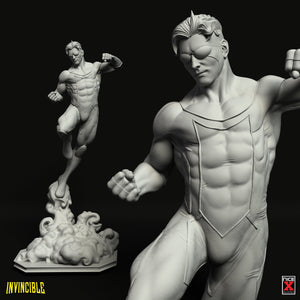 Invincible - The Skybound Hero: 1/6 Scale Unpainted Resin Model by Nice X Collectibles - Precisely Crafted by Rangrez Creations - Rangrez Creations