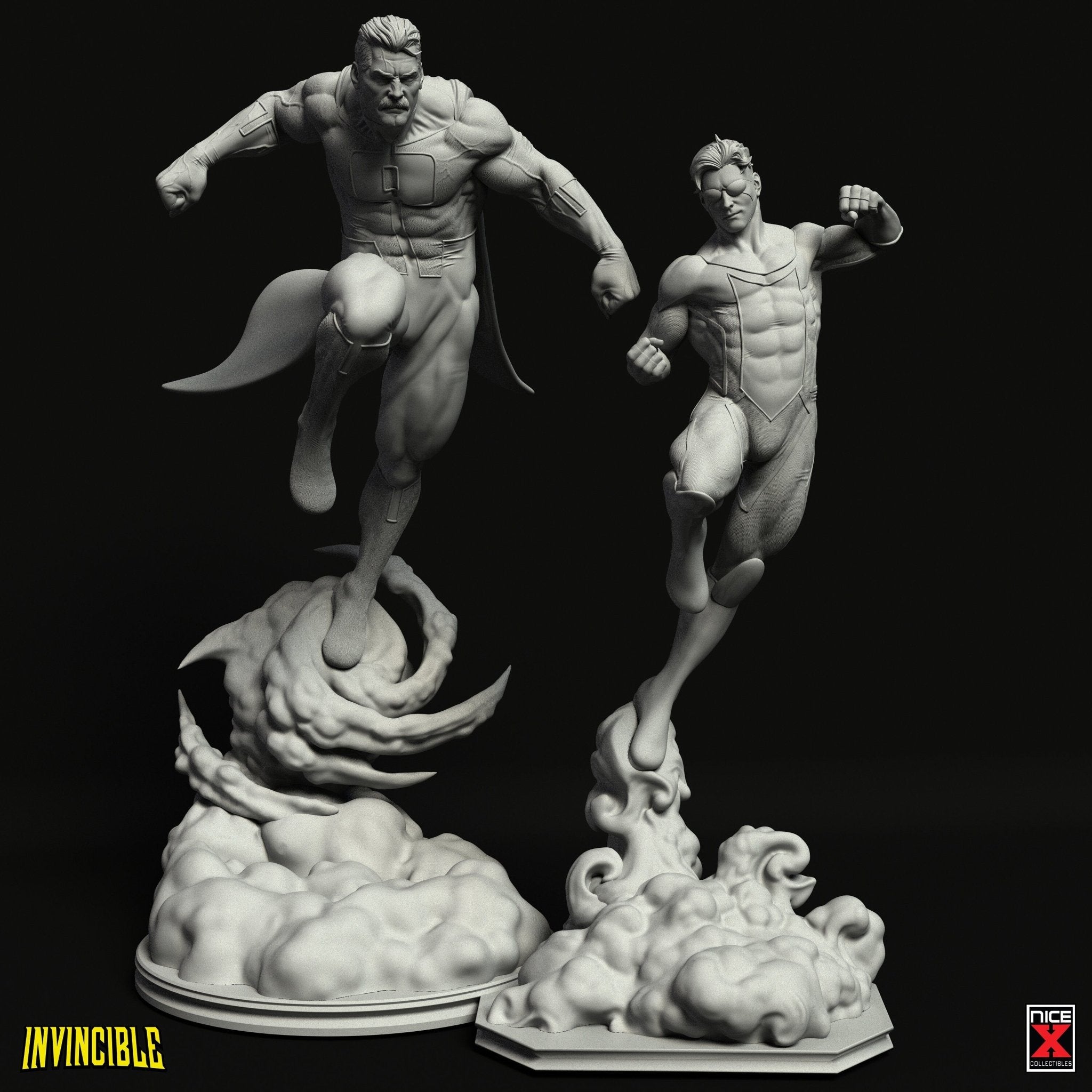 Invincible - The Skybound Hero: 1/6 Scale Unpainted Resin Model by Nice X Collectibles - Precisely Crafted by Rangrez Creations - Rangrez Creations