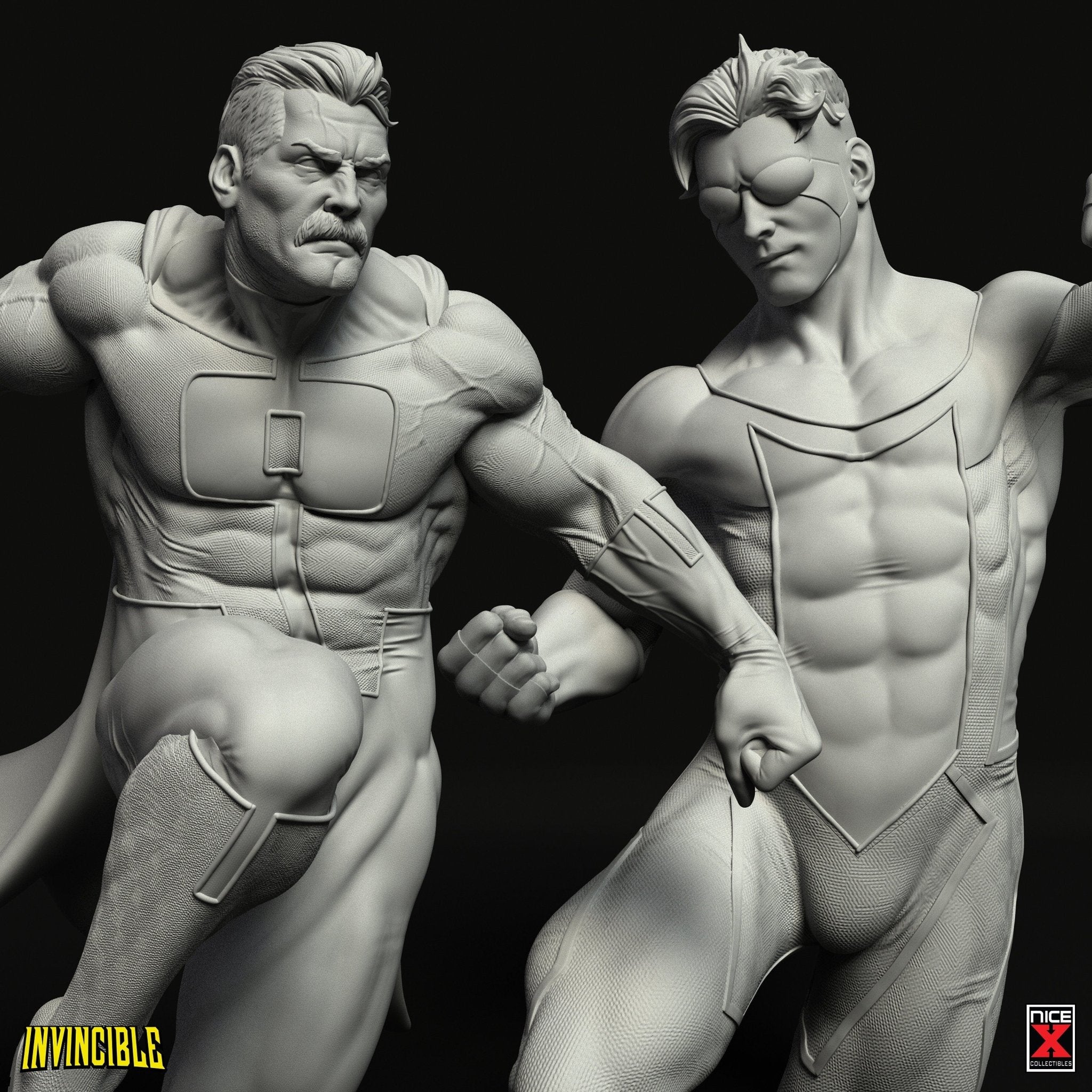 Invincible - The Skybound Hero: 1/6 Scale Unpainted Resin Model by Nice X Collectibles - Precisely Crafted by Rangrez Creations - Rangrez Creations