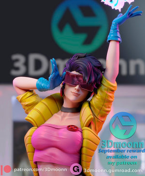 Jubilee X - Men Figure - Dynamic 1/6th Scale Unpainted Model Kit by 3Dmoonn - Rangrez Creations