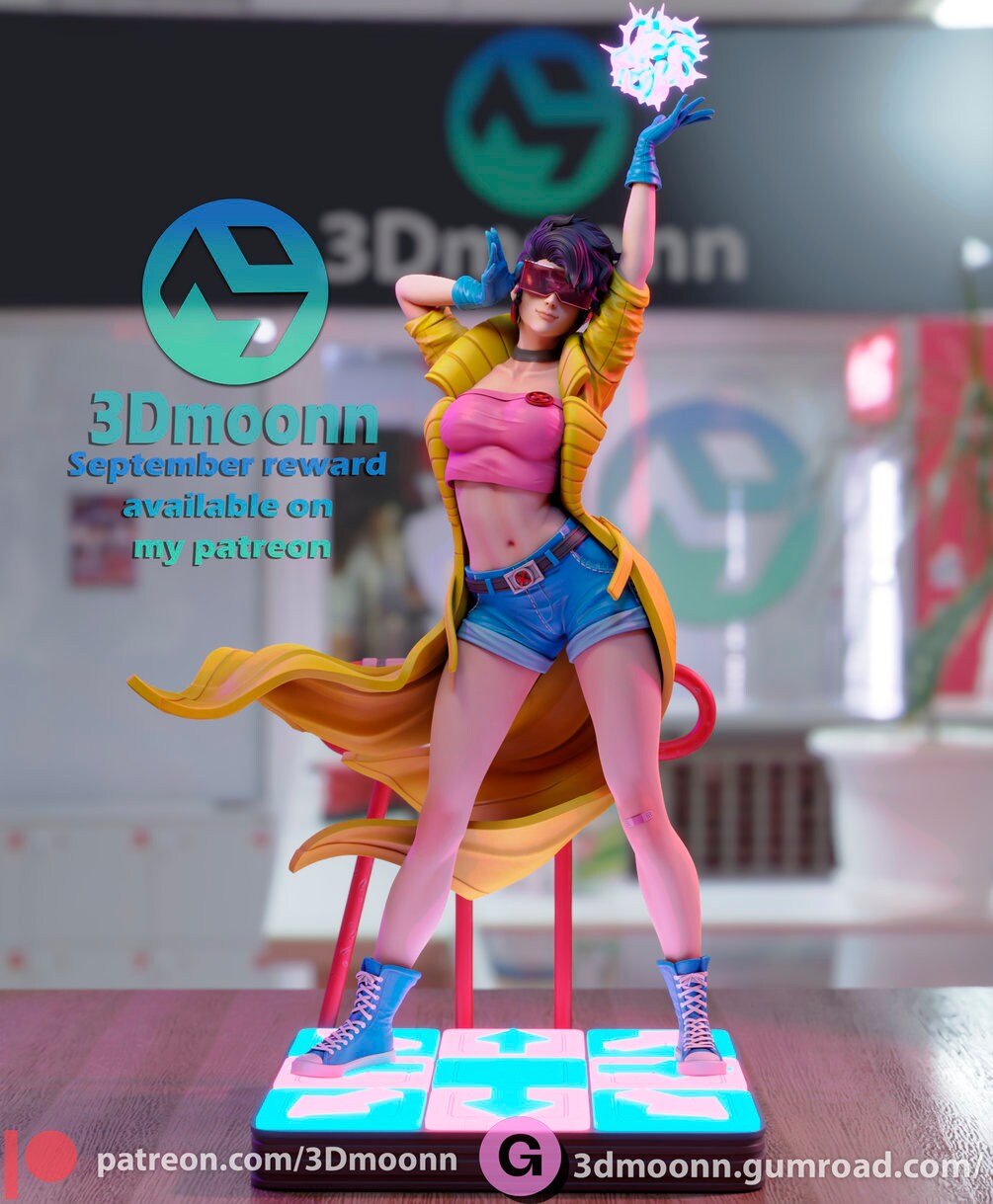 Jubilee X - Men Figure - Dynamic 1/6th Scale Unpainted Model Kit by 3Dmoonn - Rangrez Creations