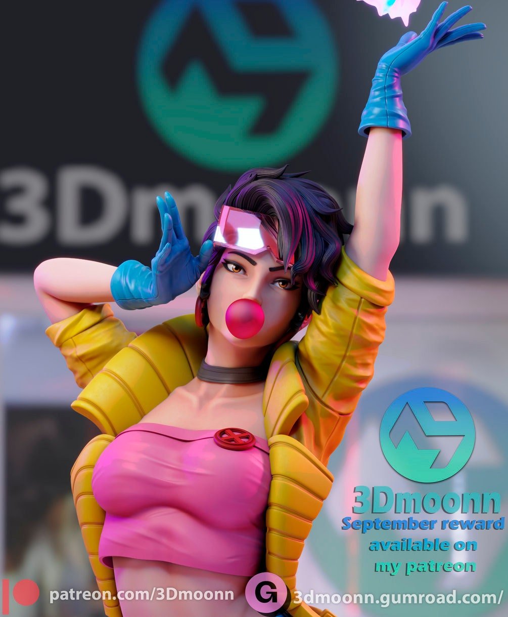 Jubilee X - Men Figure - Dynamic 1/6th Scale Unpainted Model Kit by 3Dmoonn - Rangrez Creations