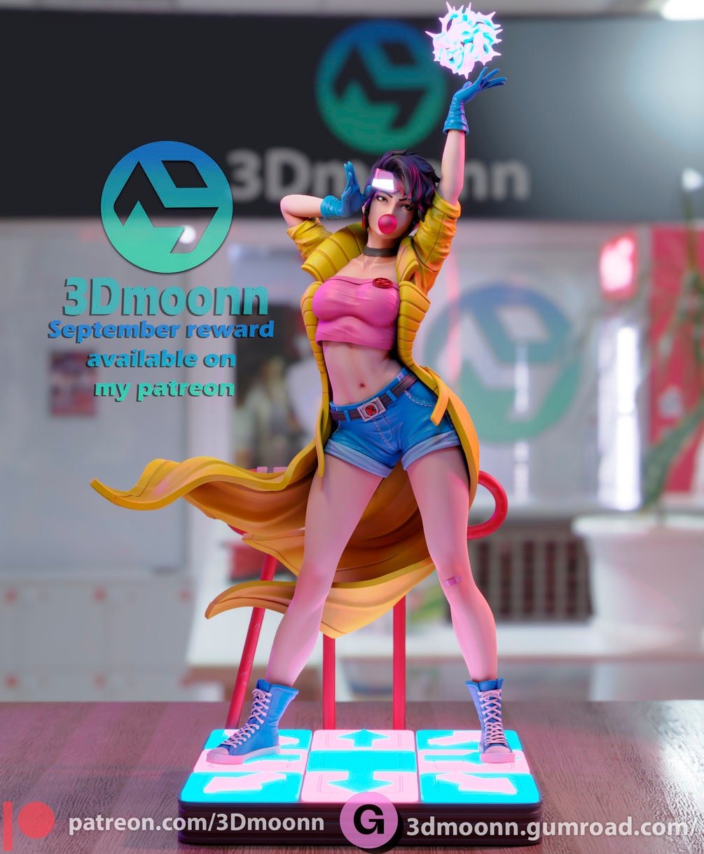 Jubilee X - Men Figure - Dynamic 1/6th Scale Unpainted Model Kit by 3Dmoonn - Rangrez Creations