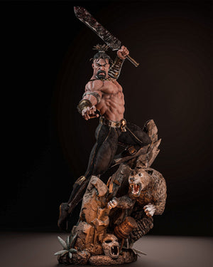 Killmonger Model Kit - 1/6 Scale High - Quality Tough Resin Figure by Zez Studios - Rangrez Creations - Rangrez Creations