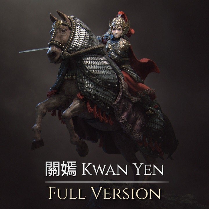 Kwan Yen: Warrior of the Tiger - 3D Resin Art by Nerikson for Collectors & RPG Fans - Rangrez Creations